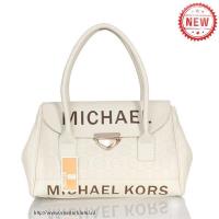 michael kors logo monogram medium wit boekentassen Outlet Roermond 5abam631